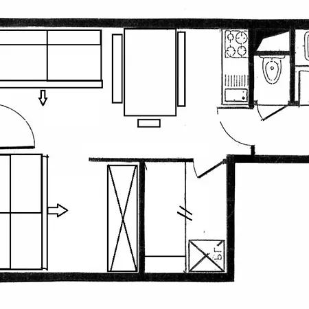 Appartement Villaret - Confortable - Au Pied Des Pistes - Balcon Mae-1104 *